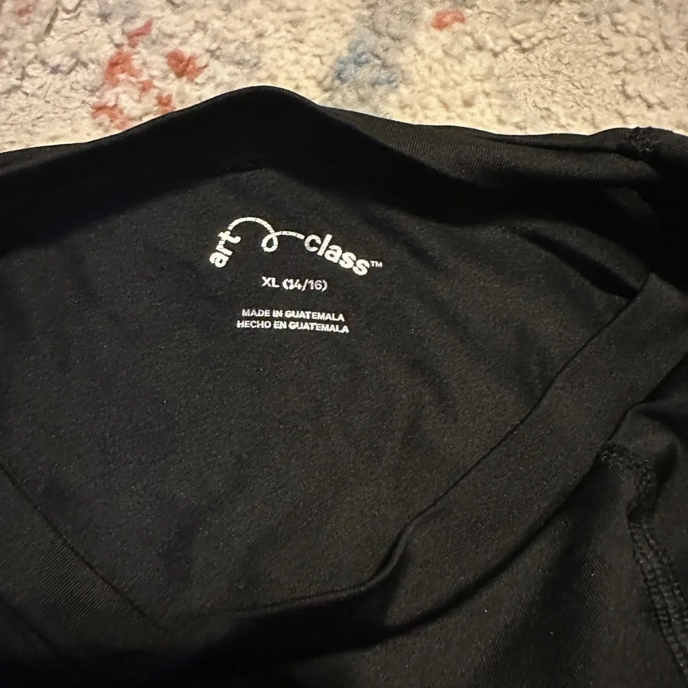 Art Class Kids Black Rashguard